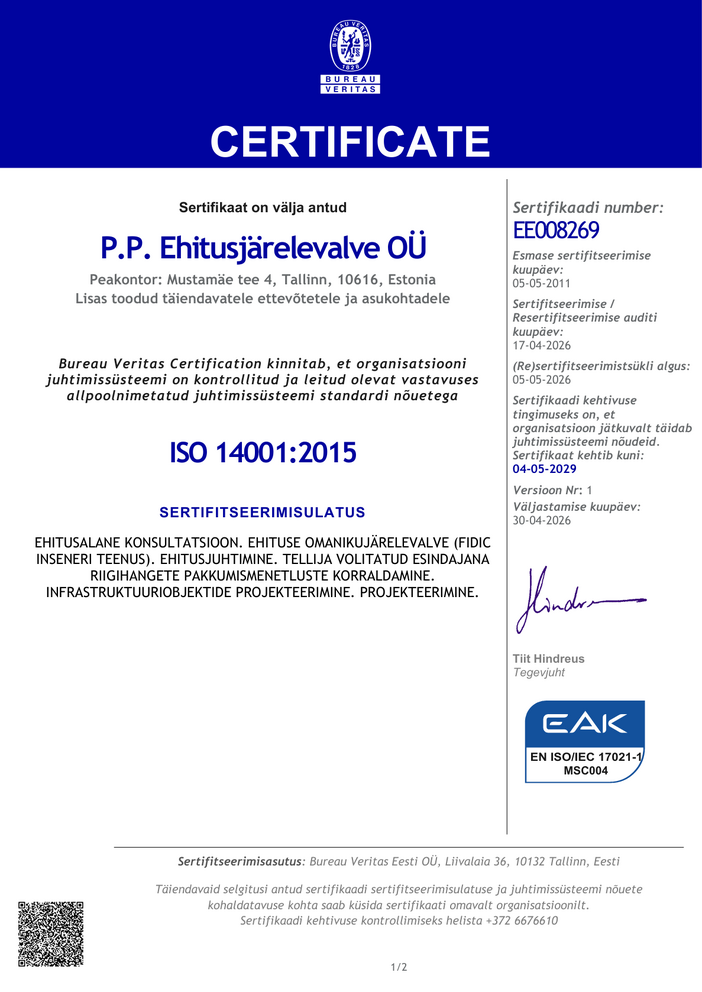 PPE ISO 14001_2015